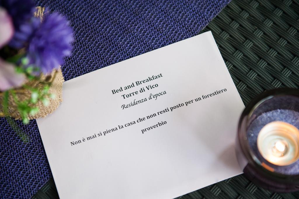 ヴィテルボ Torre Di Vico Residenza D'Epoca Bed & Breakfast エクステリア 写真